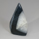 Agate Flame, Black ~height 95mm approx.