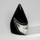 Agate Flame, Black ~height 82mm approx.