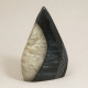 Agate Flame, Black ~height 84mm approx.