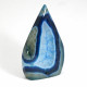 Agate Flame, Blue ~height 98mm approx.