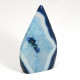 Agate Flame, Blue ~height 92mm approx.