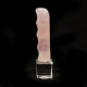 Rose Quartz Massage Wand with hand grip ~ 10cm in length