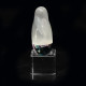 Rainbow Fluorite Massage Wand with grip ~ 8cm in length
