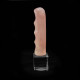 Rose Quartz Massage Wand with hand grip ~ 10cm in length