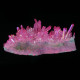 Quartz, Neon Pink Quartz Cluster ~ 10cm wide
