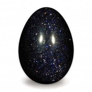 Egg, Goldstone - Blue