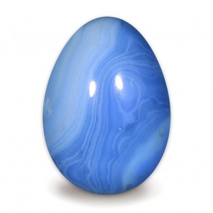 Egg, Agate - Blue