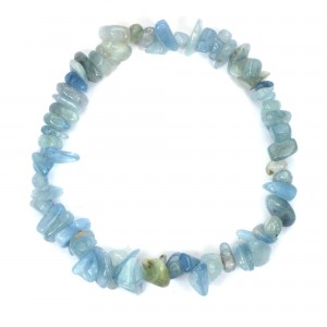Gemchip Bracelet, Blue Lace Agate
