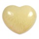 Heart, Calcite - Yellow