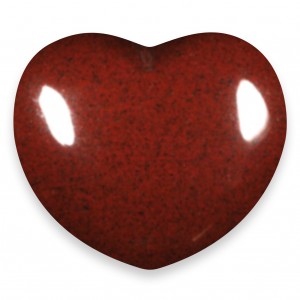 Heart, Jasper - Red