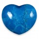 Heart, Howlite - Blue