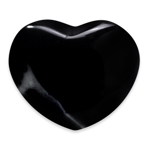 Heart, Onyx - Black