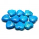 Hearts, Mini - Box of 12 - Turquoise Howlite