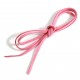 Suede Cord, Pink - 80cm, Bag of 10