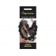 NZ38  Nature Bracelet, 5pc  - Black Obsidian ( Capricorn )