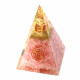 Rose Quartz & Copper Quartz Orgonite ~100mm