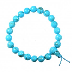 Powerbead Bracelet, Howlite - Turquoise