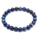 Round Bead Bracelet, Lapis Lazuli, 8mm