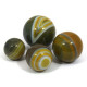 Sphere, Agate, Yellow Banded, 25mm
