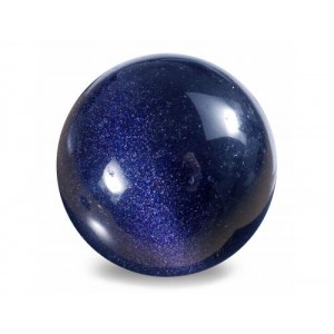 Sphere, Medium, Goldstone - Blue