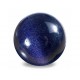 Sphere, Medium, Goldstone - Blue