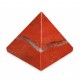 Pyramid, Jasper - Red, Mini, ~25mm