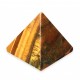 Pyramid, Tiger Eye, Mini, ~25mm