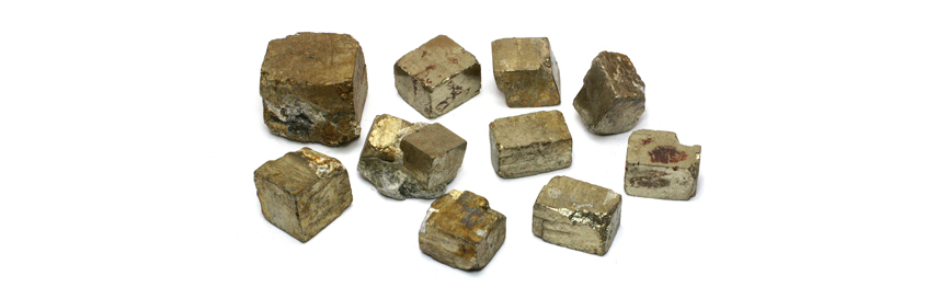 Iron Pyrite Cube